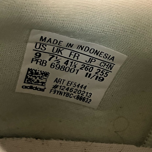 adidas Light Green Athletic Shoes - Picture 9 of 10